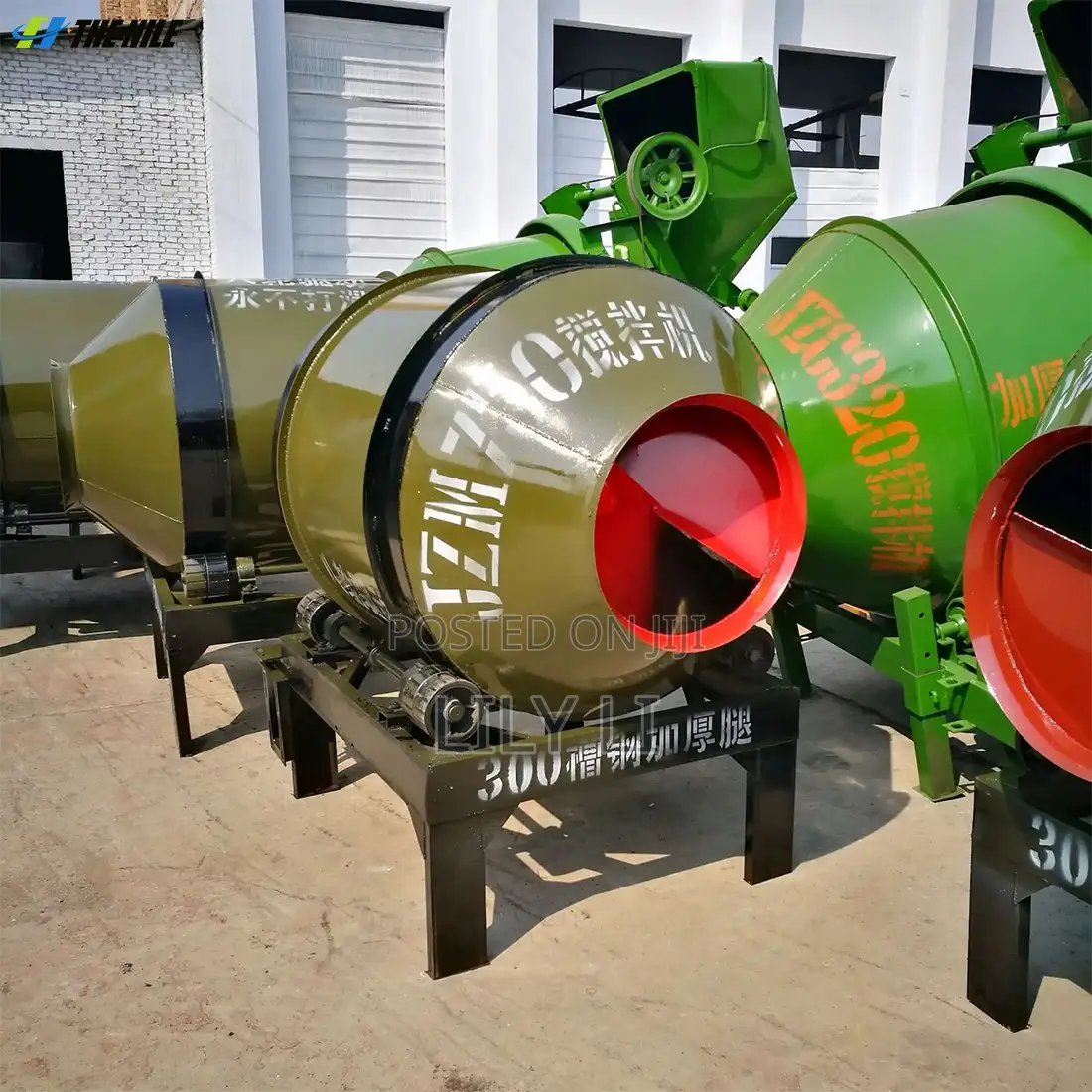High Quality Concrete Mixer Drum Type 250l Small Site Work