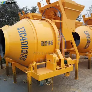 Efficient Concrete Mixer With Cast Iron Gears Long Life Operation