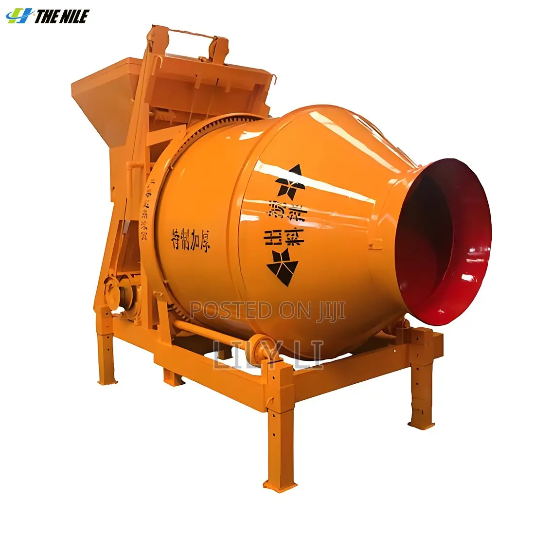 Heavy Duty Concrete Mixing Unit 750l Construction Projects Use
