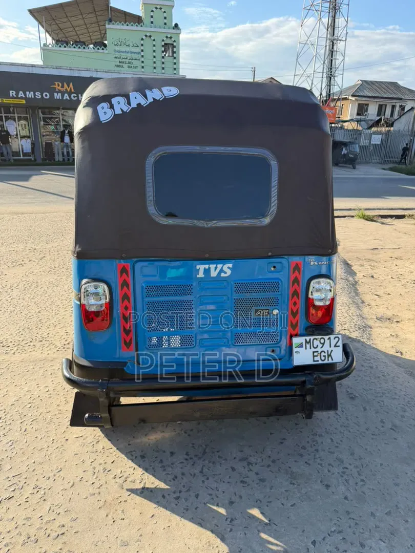 TVS King Deluxe Plus iTouch Start 2025 Blue
