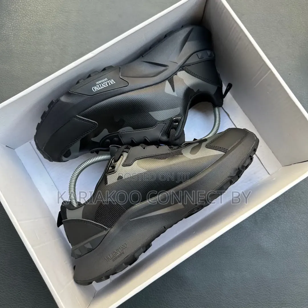 Valentino Garavani Camouflage Luxury Men's Sneakers