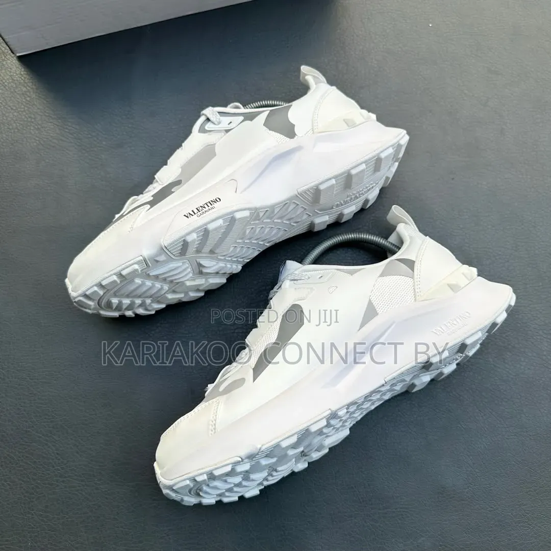Valentino Garavani Camouflage Luxury Men's Sneakers