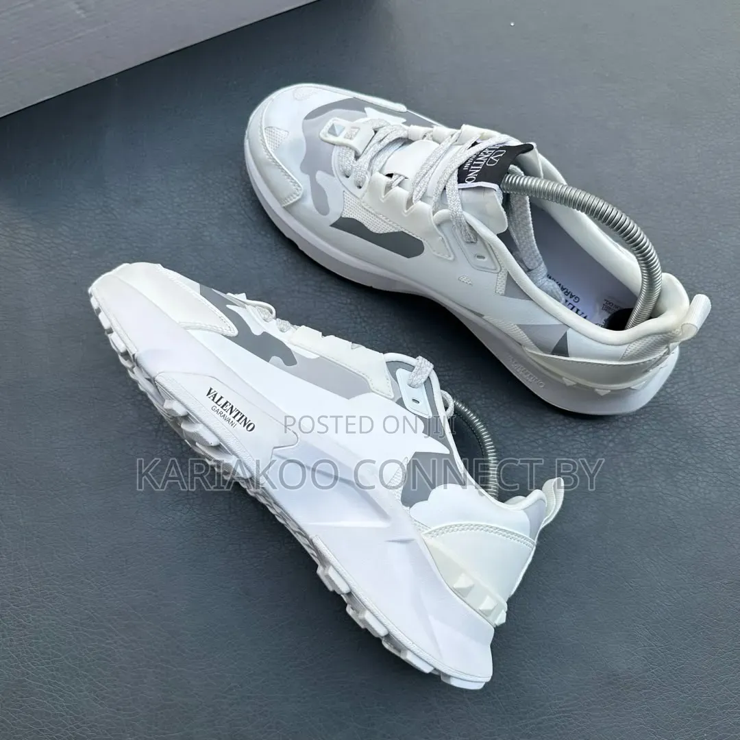 Valentino Garavani Camouflage Luxury Men's Sneakers