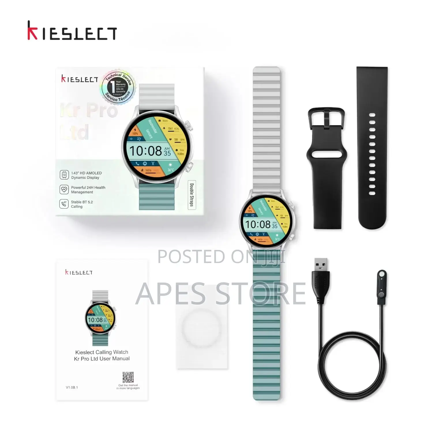 Kieslect Calling Smartwatch Kr Pro LTD
