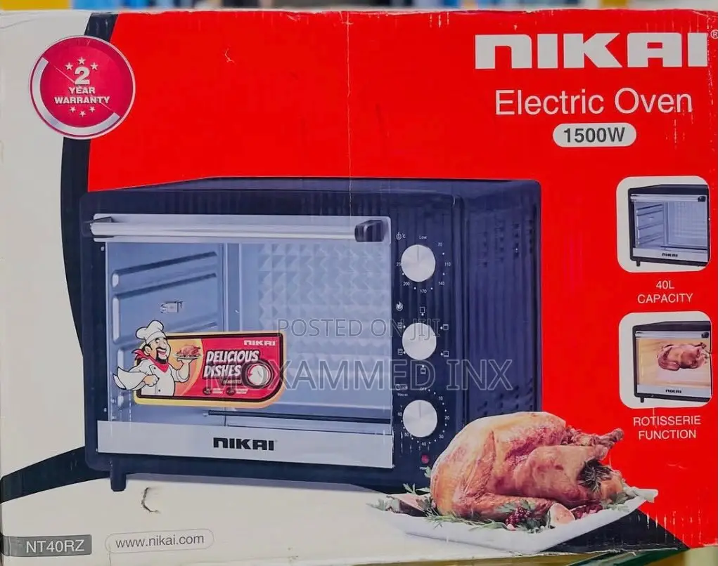 Nikai Brand 40-liter Electric Toaster Oven,Model Nt40rz, Featuring A