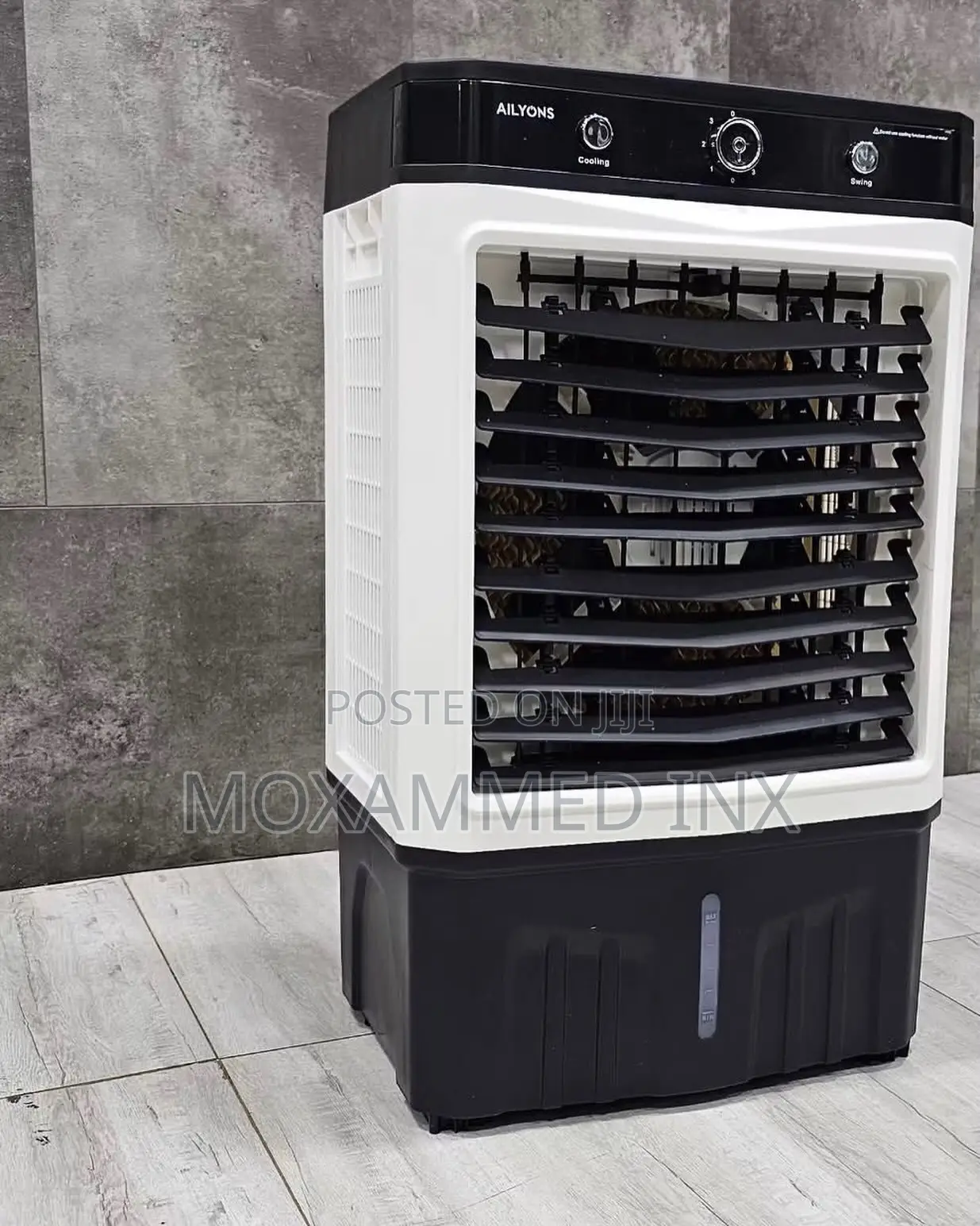 Ailyons 23-Liter Evaporative Air Coolerfeaturing Manual Control Knobs