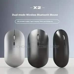 X2 Bluetooth Wireless Mouse (Dual Mode, Rechargeable, Type-c)