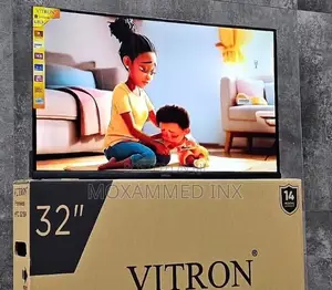Vitron 32” Frameless Led Smart Tv (Model HTC 3218a)Features a Sleek,