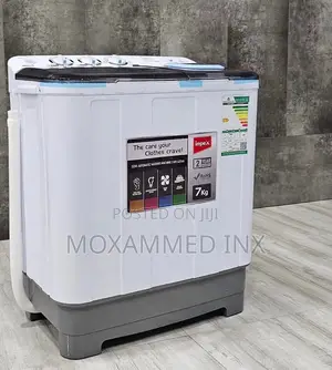 Impex Wm 4204a Semi-Automatic Twin Tub Washing Machine With a 7kg Wash