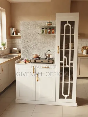 Ofa Ofa = Kitchen Cabinet Meza Ya Kupikia Yenye Kabati Imara Sana