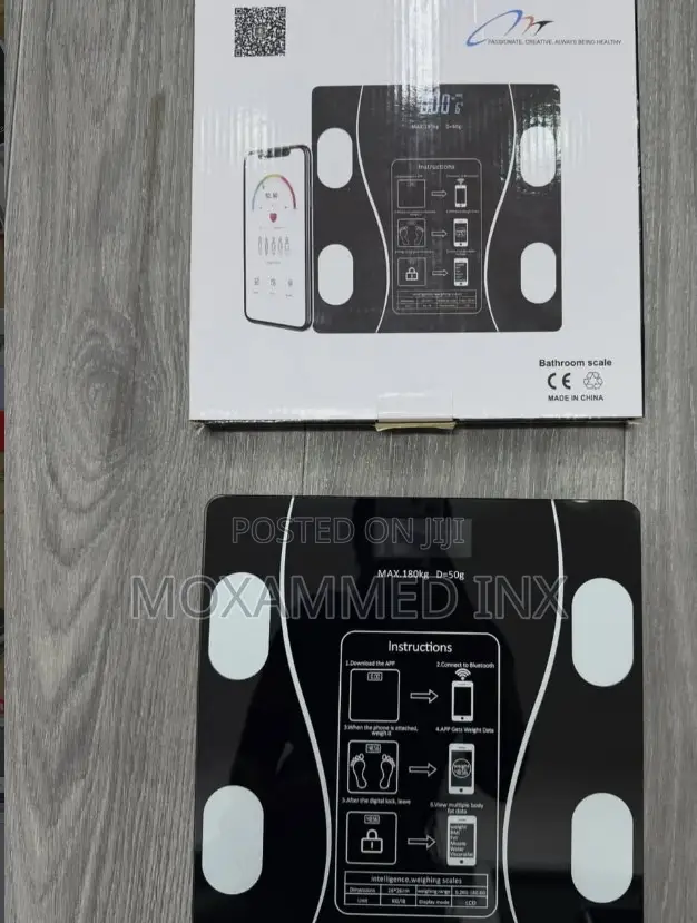 Intelligent Bluetooth Body Fat Scalecapable of Syncing Health Metri
