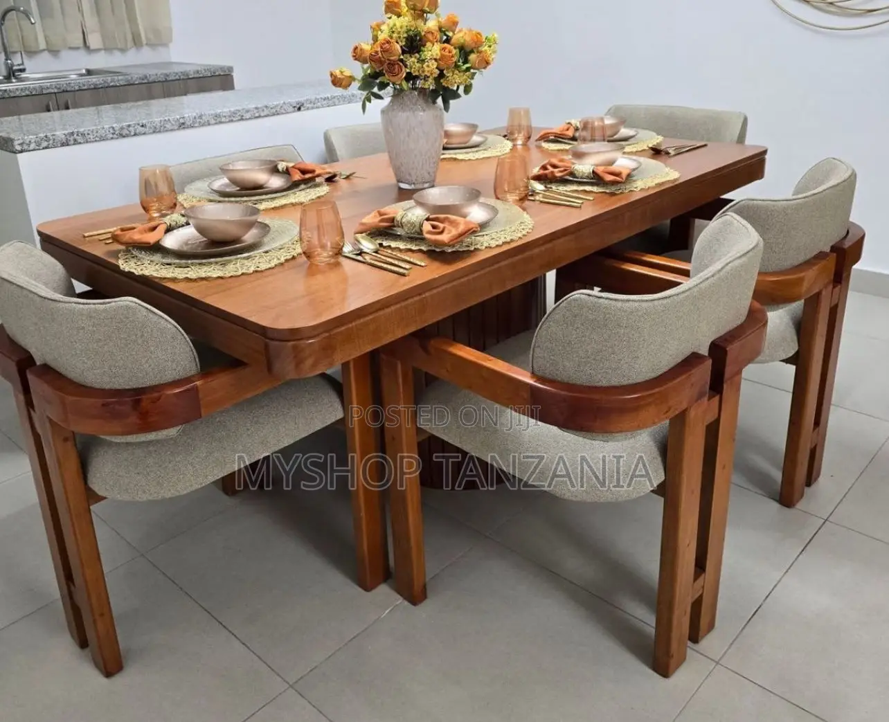 Dinning Table Set of 6 People