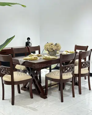 Executive Dinning Table Set of 6