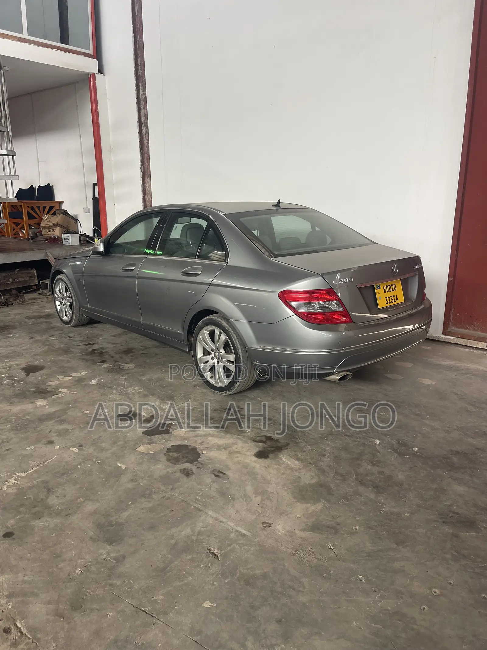 Mercedes-Benz C-Class C 200 Kompressor (W204) 2007 Gray