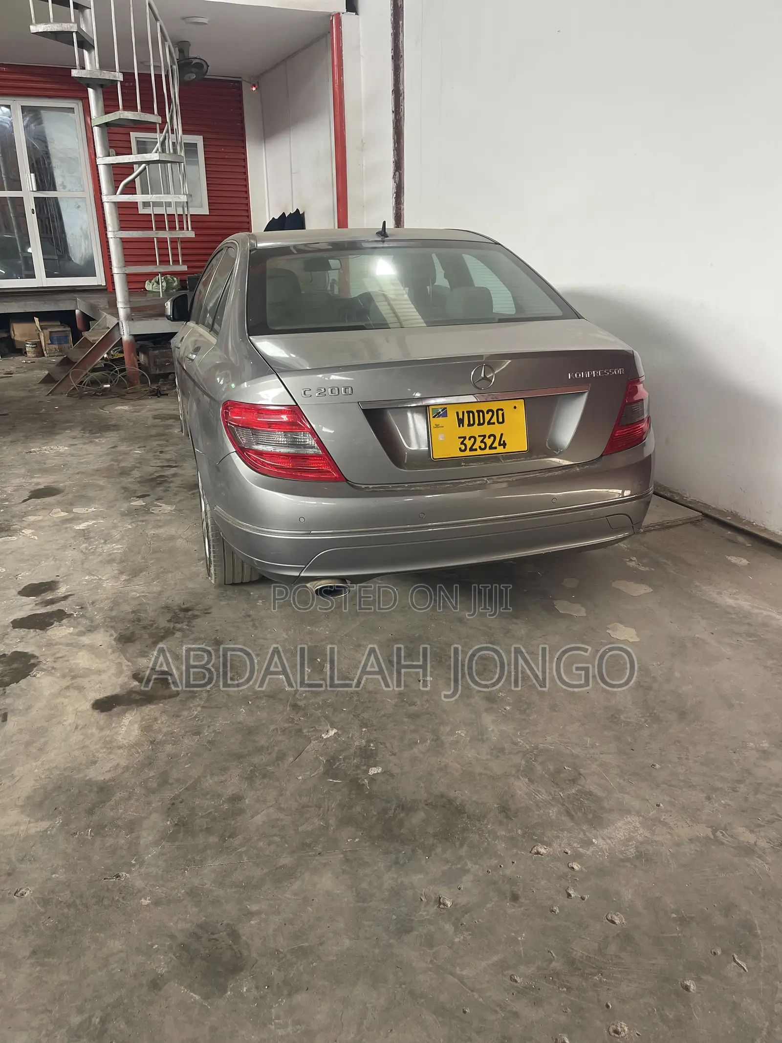 Mercedes-Benz C-Class C 200 Kompressor (W204) 2007 Gray
