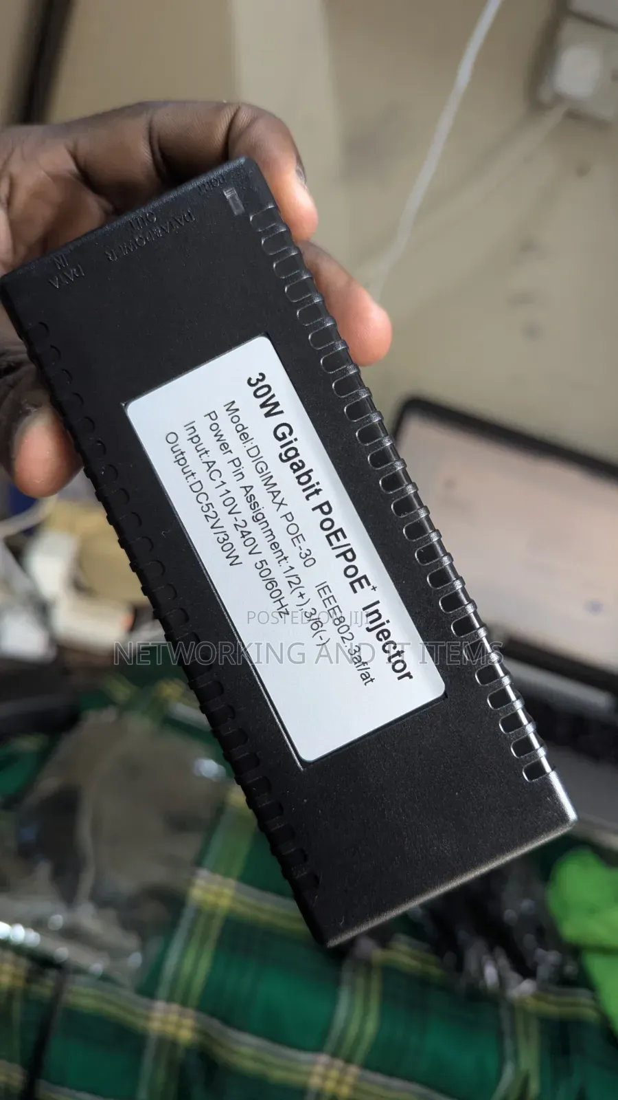 Gigabit Poe Injector Power Supply