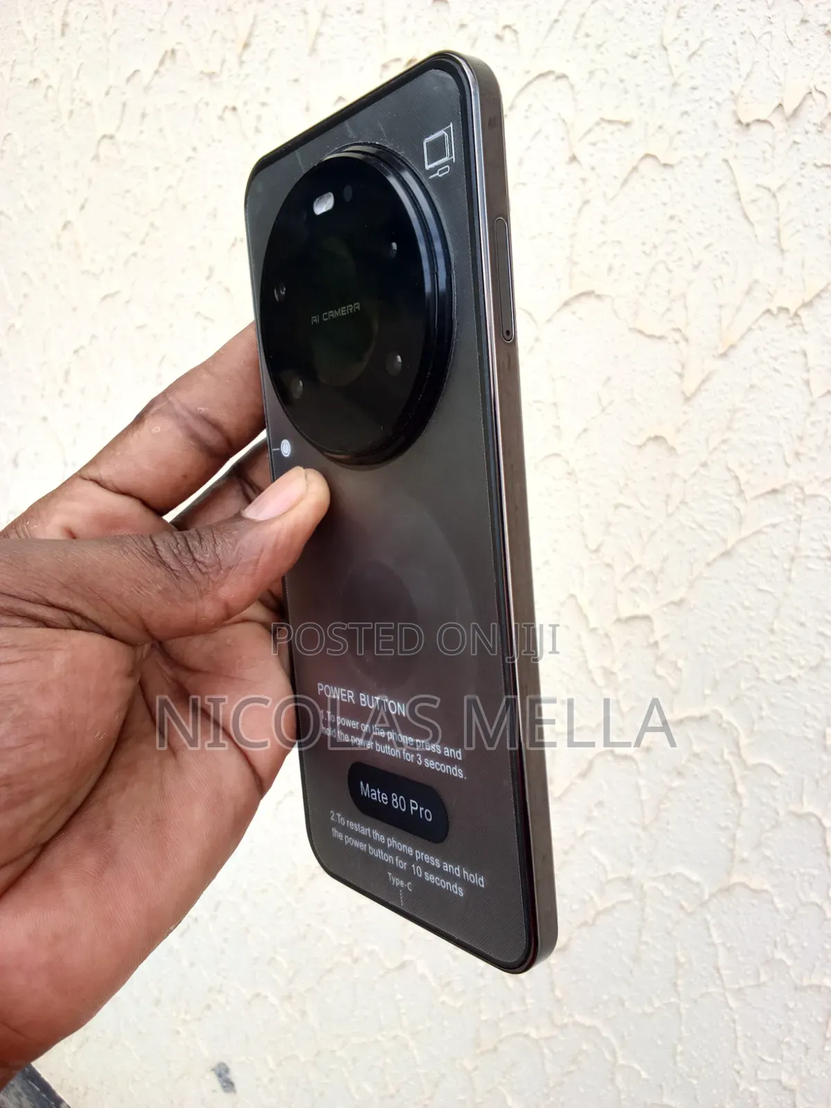 New Huawei Mate 80 Pro 5G 512 GB Black