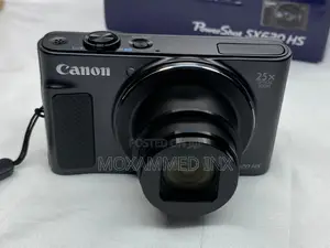 Canon Powershot Sx620 Hs Black 20.2mp 25x Zoom Optical Zoom Digital