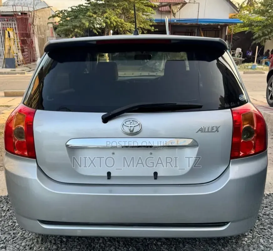Toyota Allex 2005 Silver