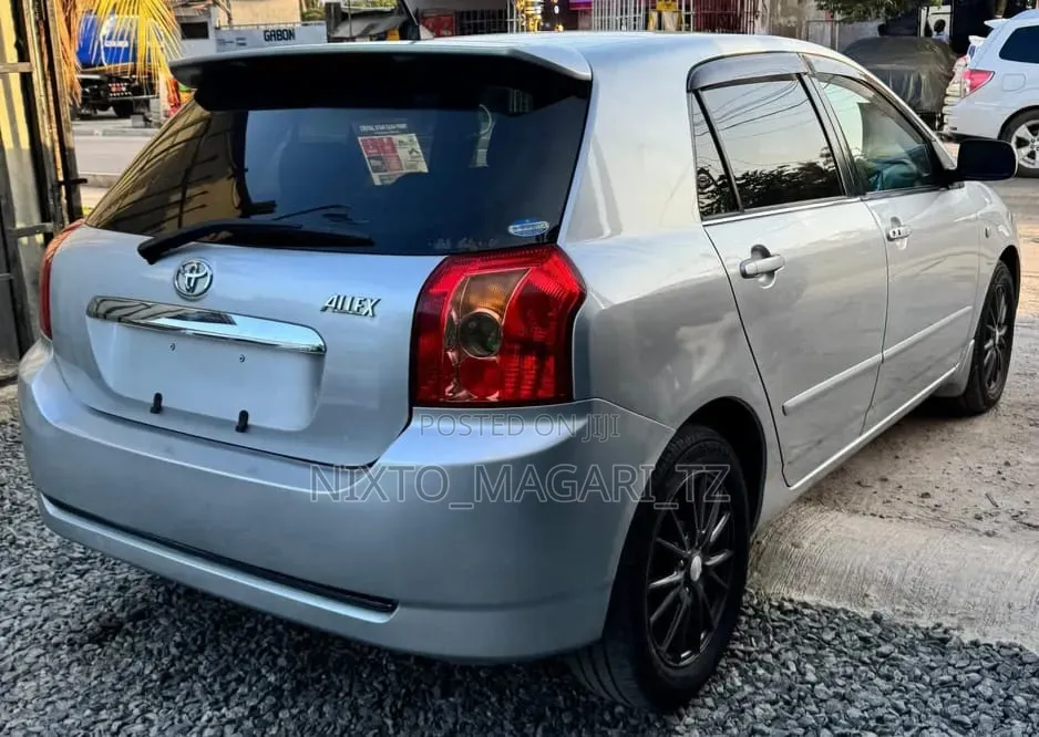 Toyota Allex 2005 Silver