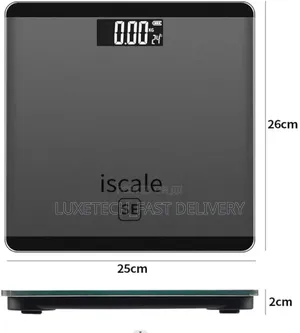 Healthy Digital Body Weight Scale 180kg | Temperature Display