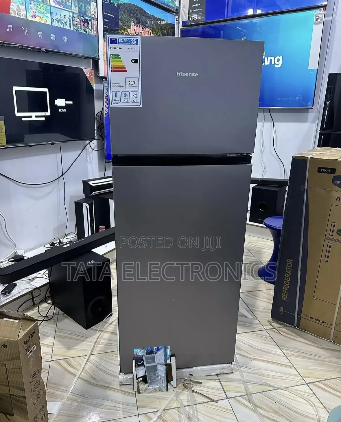 Hisense Refrigerator 205 Liters || Rd 27