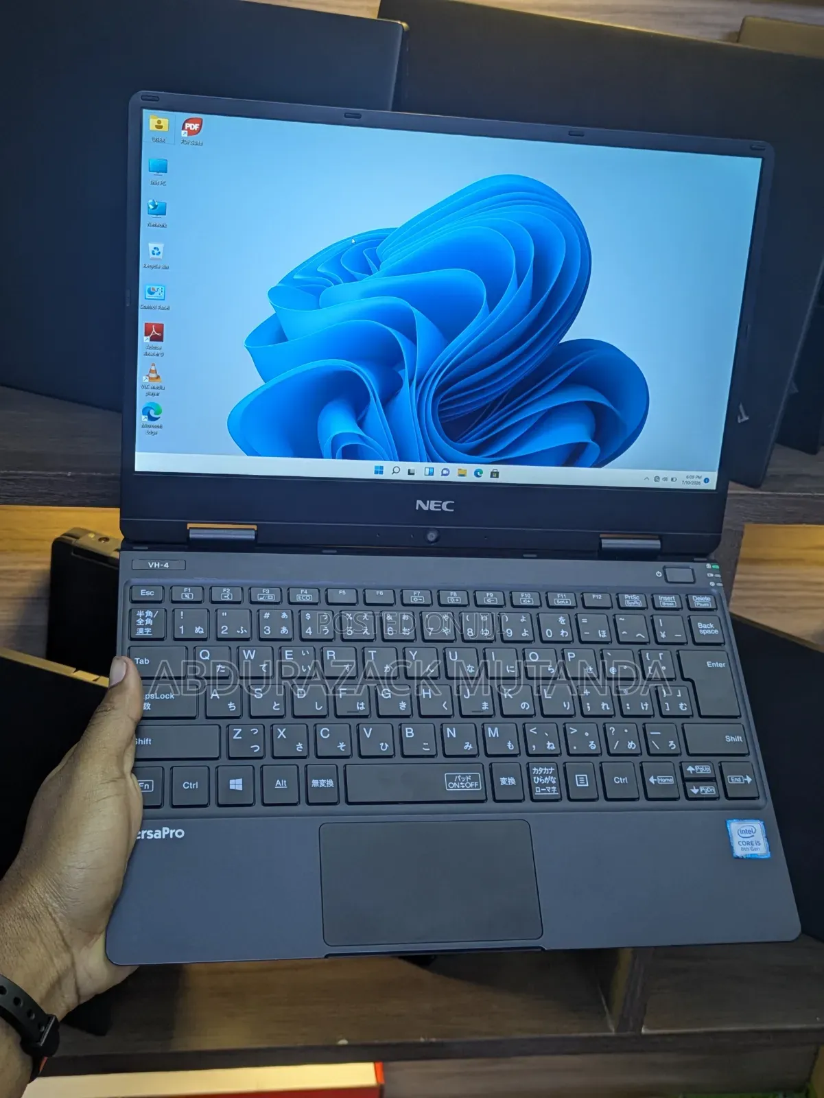 Laptop NEC 8GB Intel Core i5 SSD 128GB