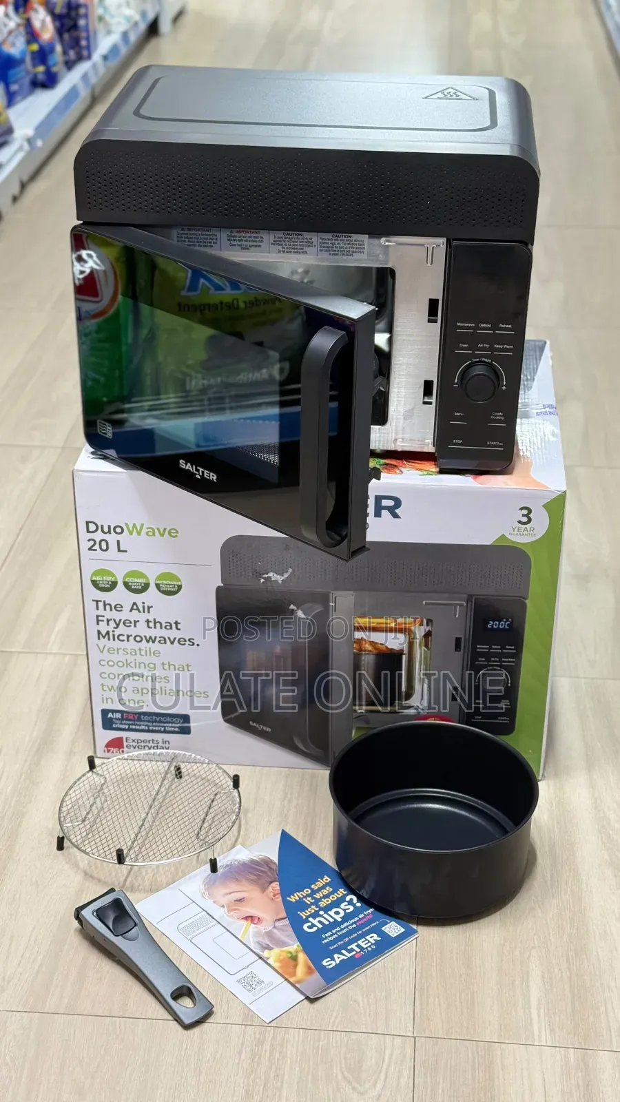 20ltrs Salter Duo Wave Air Fryer
