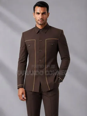 New Brown Corduroy Suit