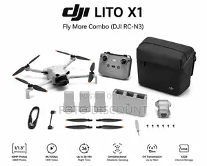 Dji Lito X1 Fly More Combo (Dji Rc-N3)