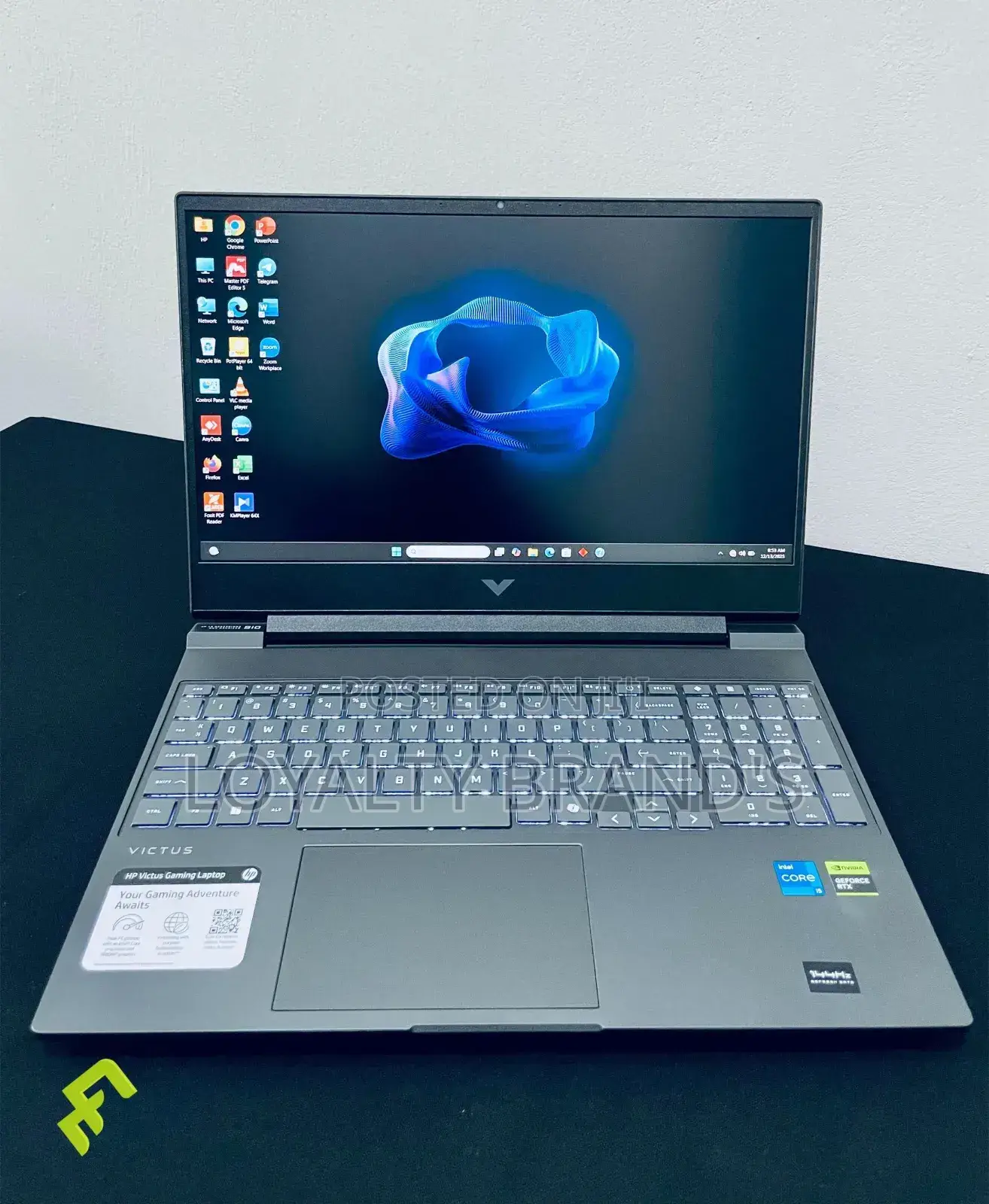 New Laptop HP Victus 15 16GB Intel Core i5 SSD 512GB