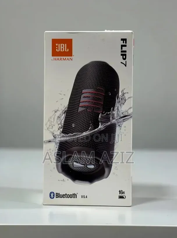JBL Flip 7 Portable Bluetooth Speaker.