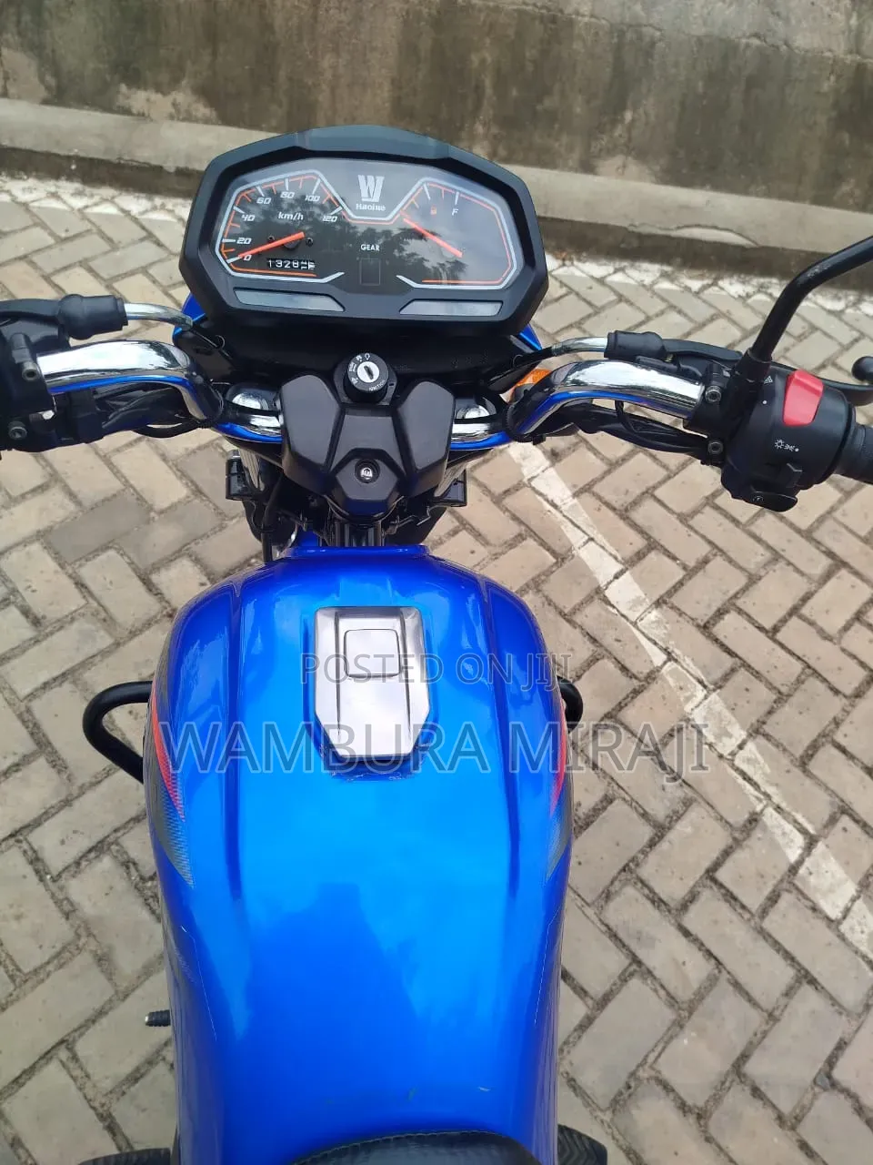Haojue HJ125-18 2025 Blue