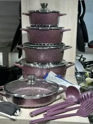 Steel Cooking Ware Five Piece