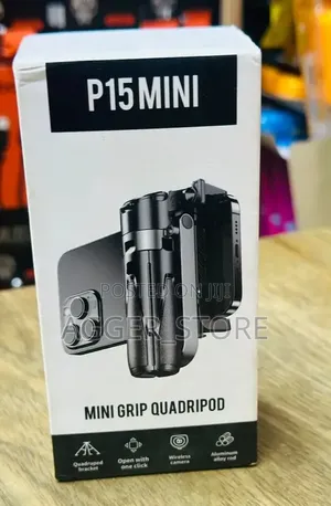 P15 Mini Grip Quadripod Designed for Smartphones