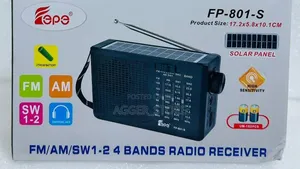 Fepe Fp-801-S Portable Solar Radio