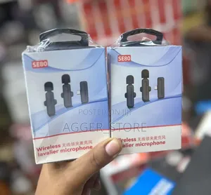 Se80 Wireless Lavalier Double Mic Microphone