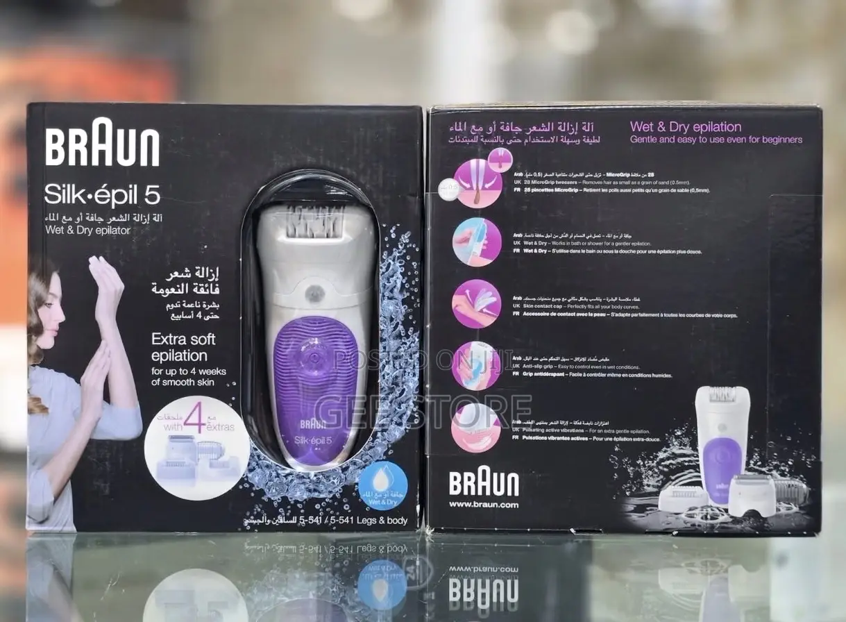 Braun Silk Epil 5 Ladies Epilator and Trimmers