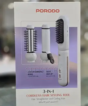 Porodo 3 in 1 Cordless Hairstyling Kit