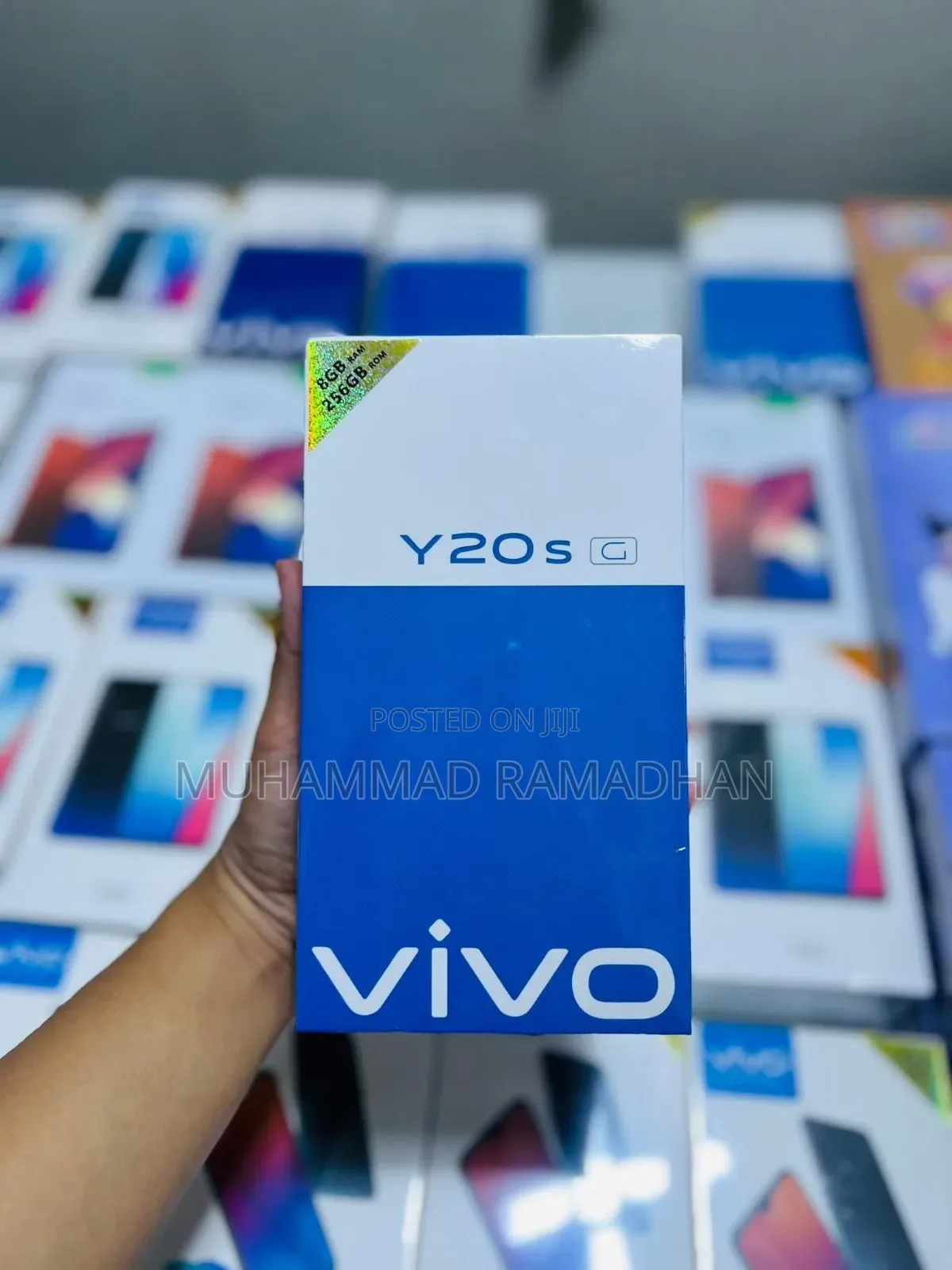 New Vivo Y20S 128 GB Blue