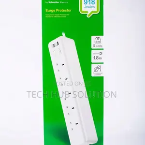 APC 5-Way Surge Protector Power Strip – 1.8m Cable