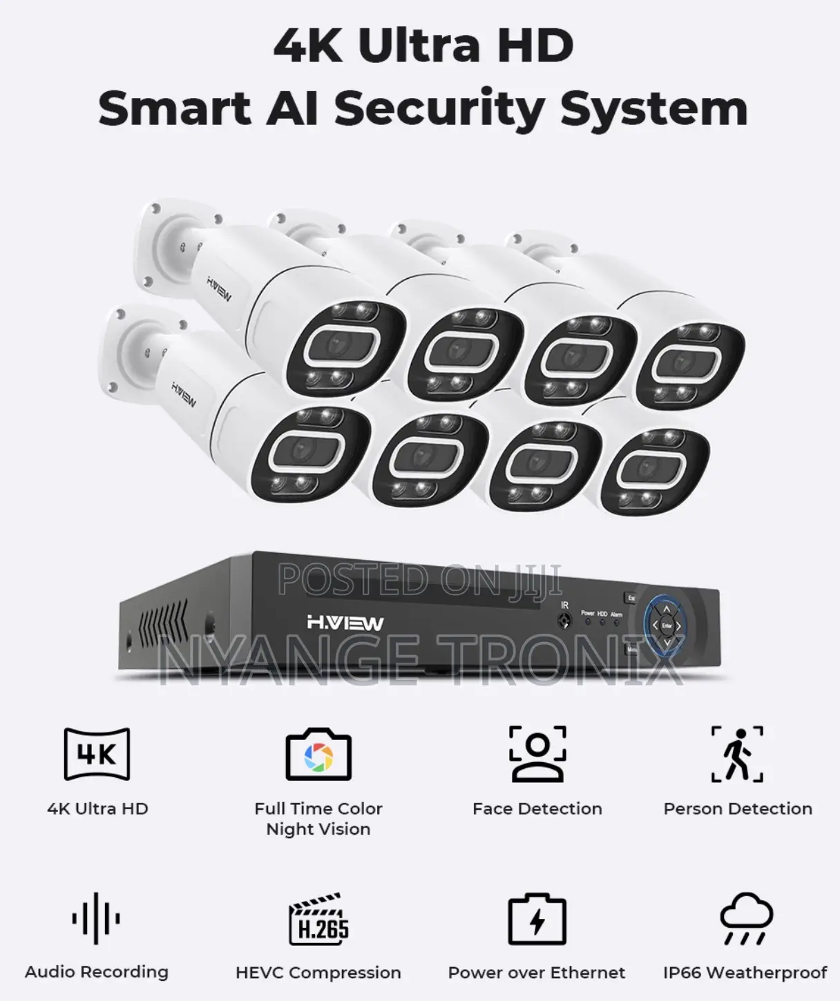 CCTV Camera 8 in 1