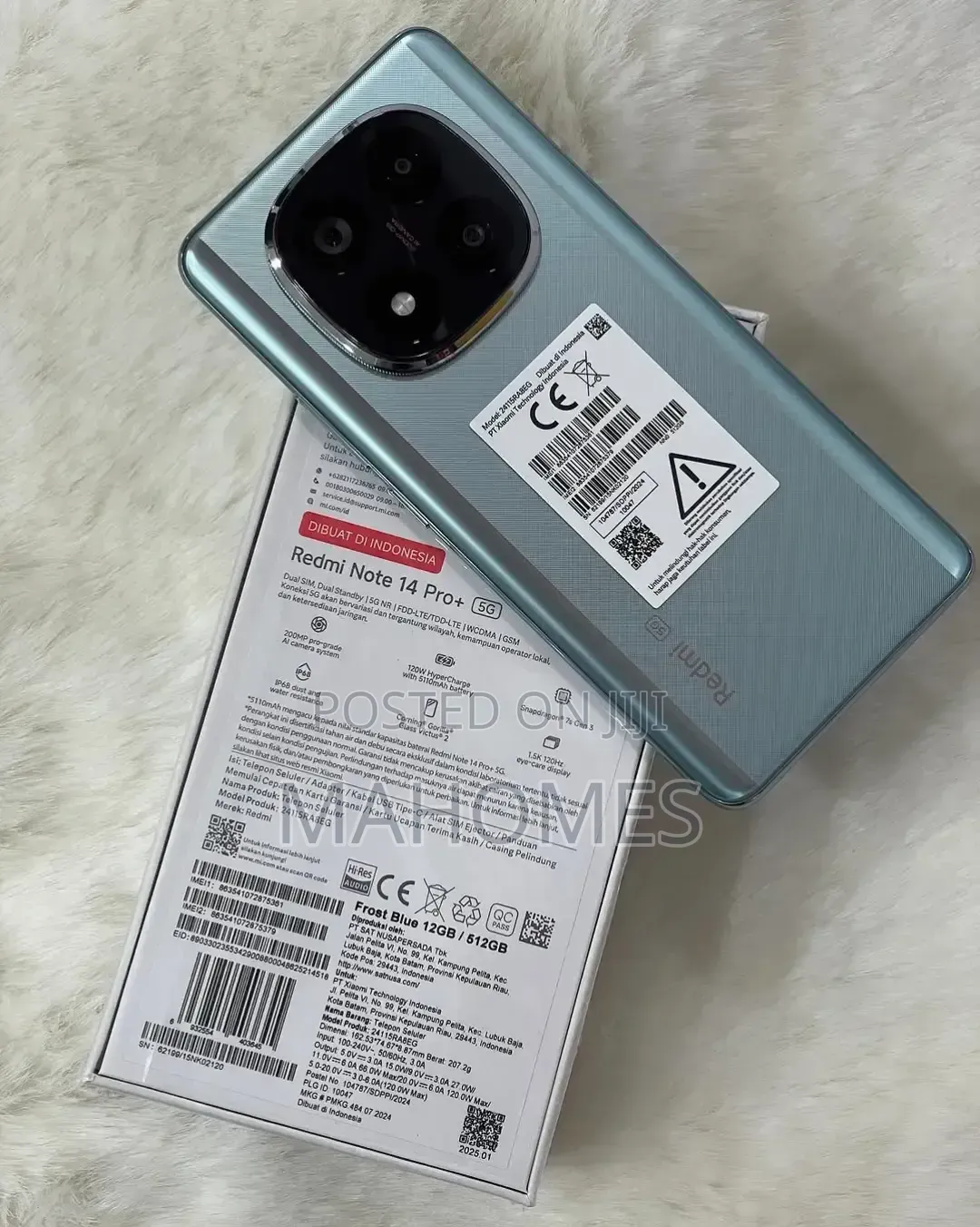 New Xiaomi Redmi Note 14 Pro+ 5G 512 GB Red