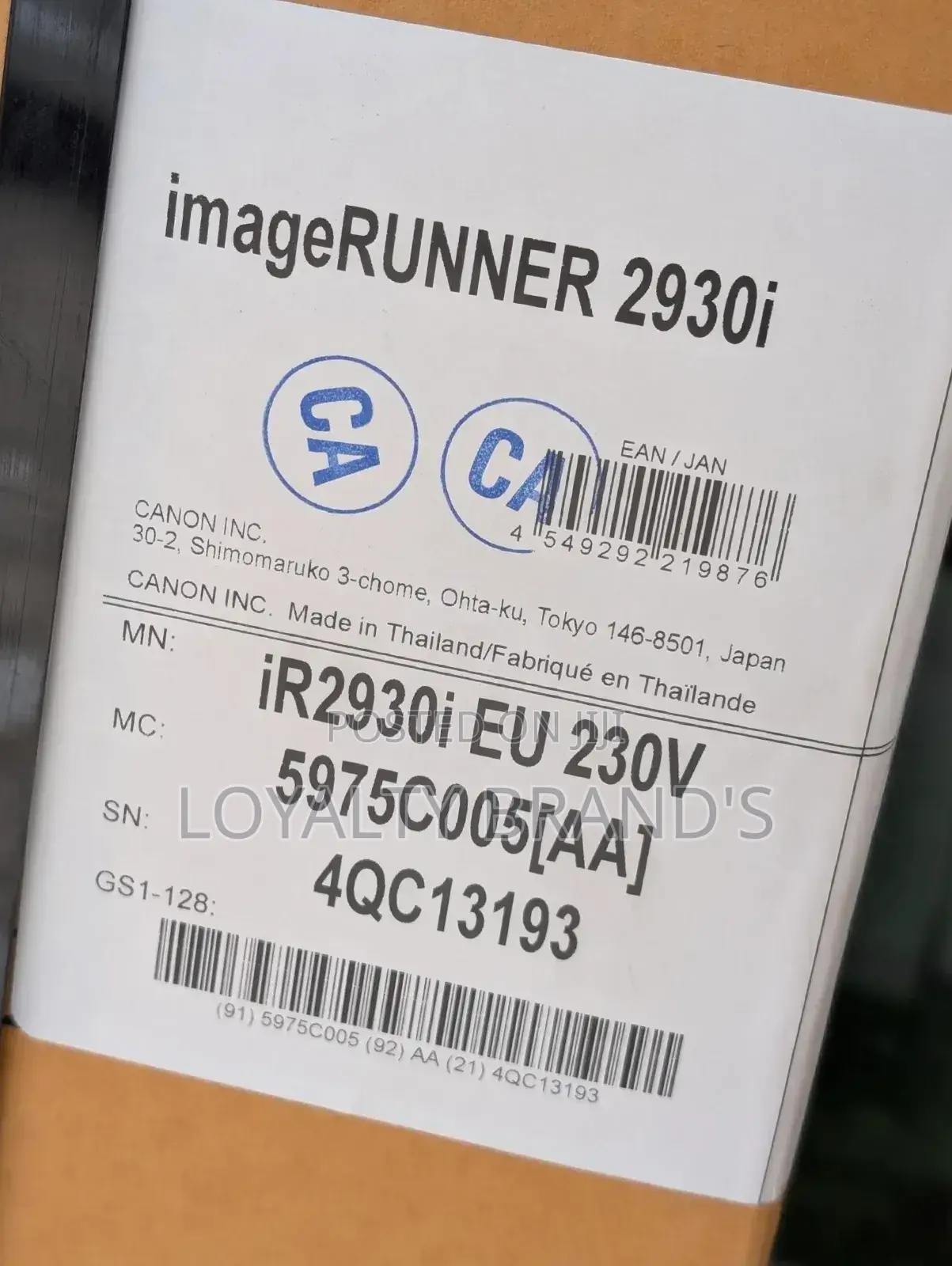 Canon Photocopier 2930i