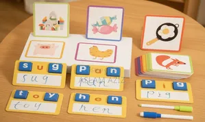 Cvc Phonic Flashcards For Kids