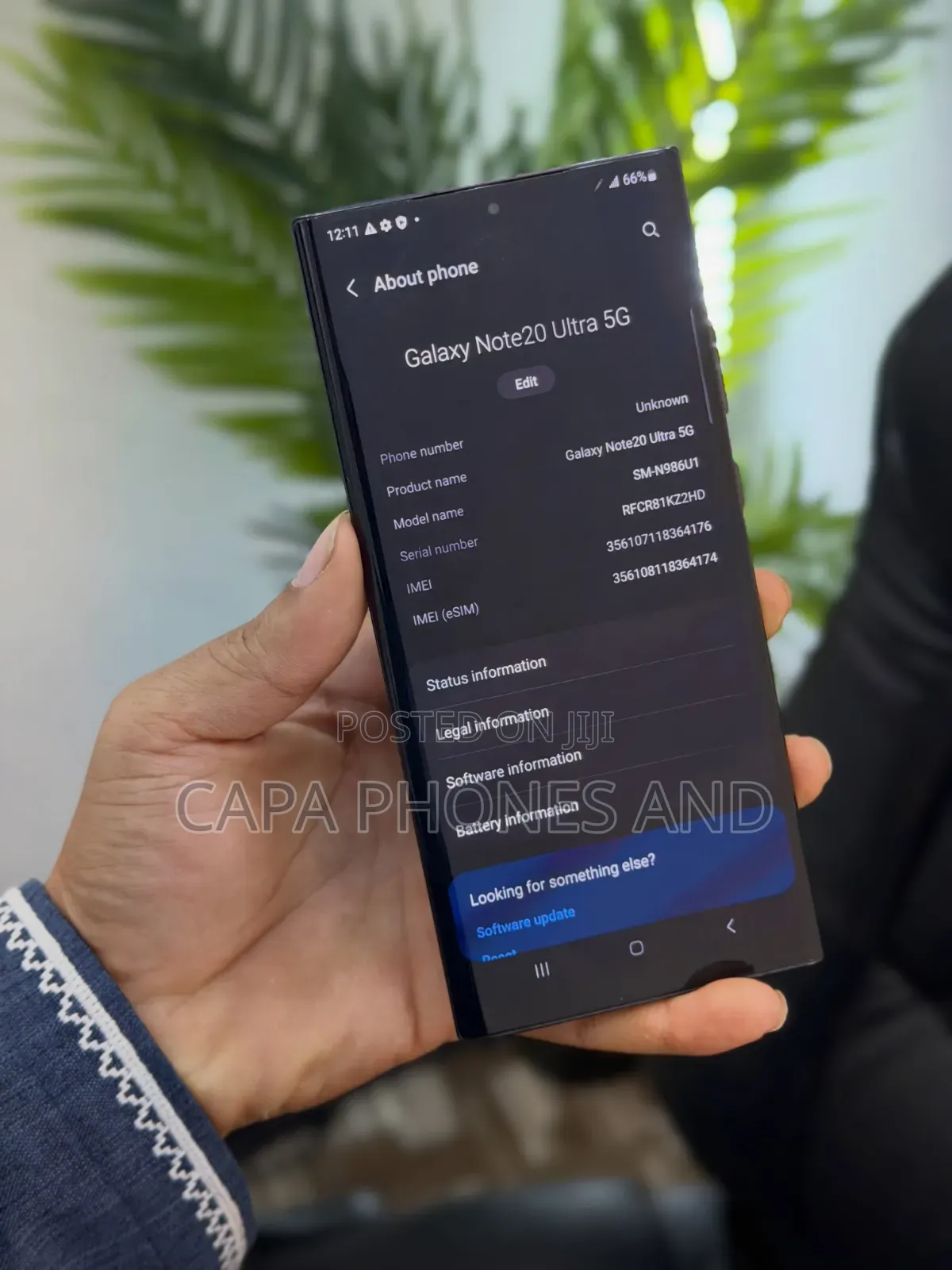 Samsung Galaxy Note 20 Ultra 5G 128 GB Black
