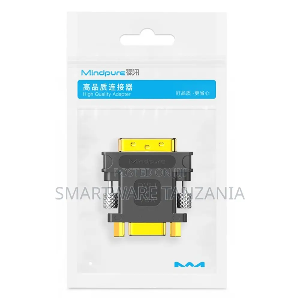 Mindpure High Quality Dvi-i To Vga Adapter For Clear Connections