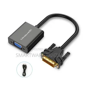 High-quality Dvi To Vga Adapter With Usb Power Support For Easy Use