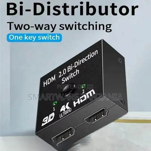 Hdmi 2.0 Bi-direction Switch For Easy Two-way Switching - Smartware