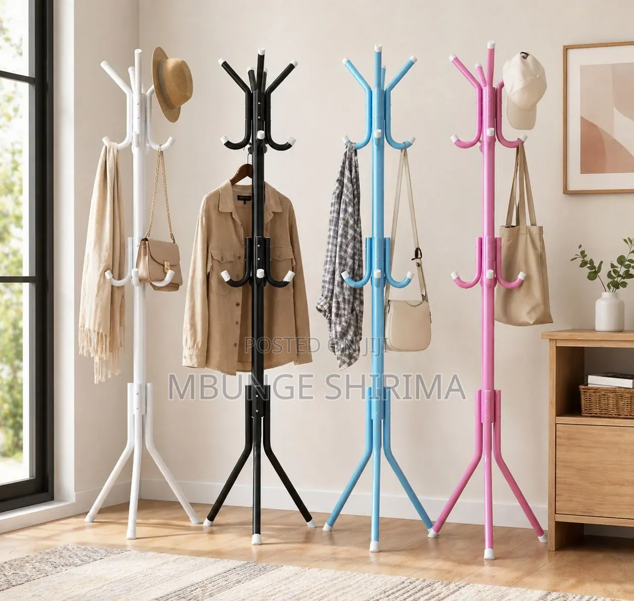 *#12 Hooks Coats,Hats Bags Hanger* Carrying Bearing
